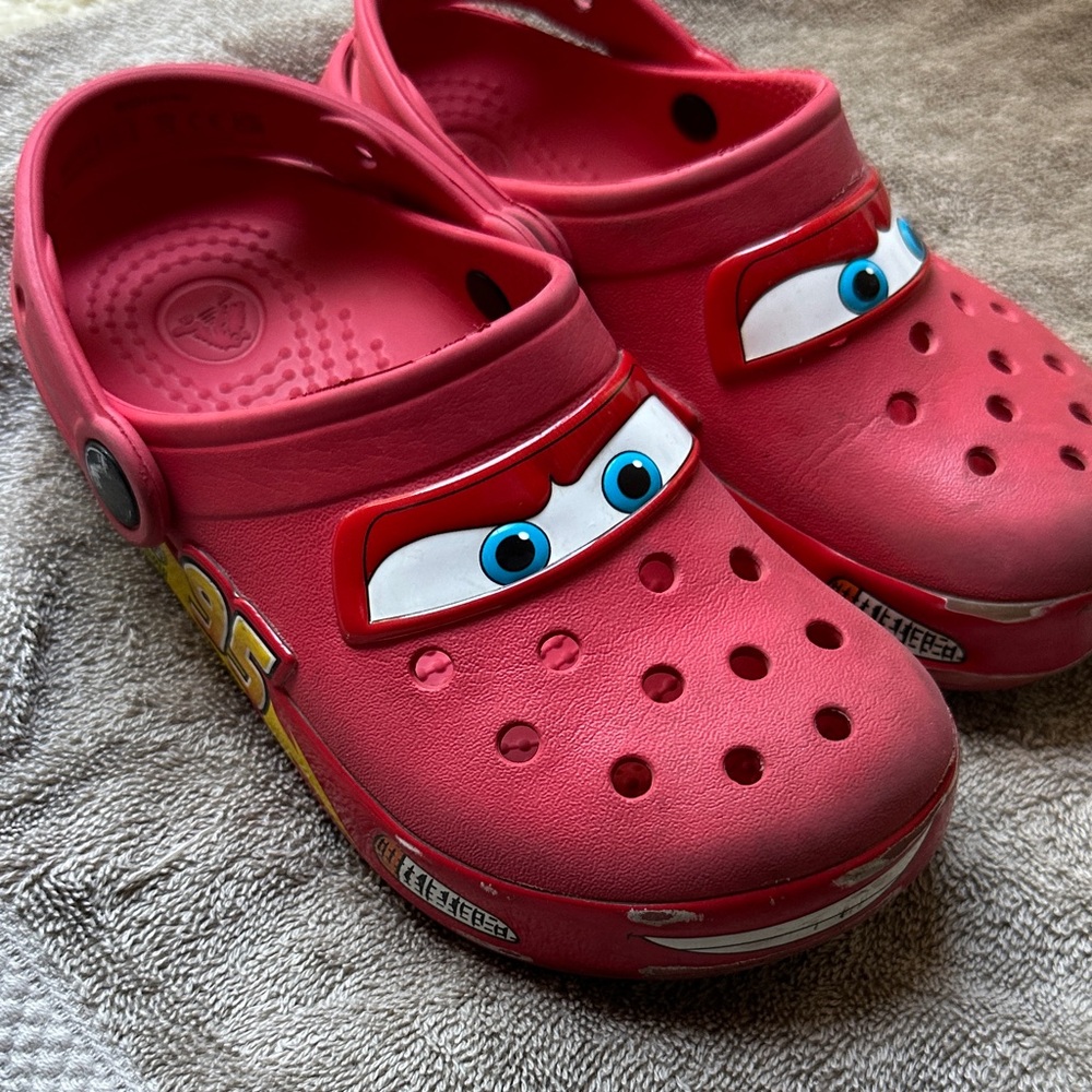 CROCS Kids' lighting McQueen Clogs